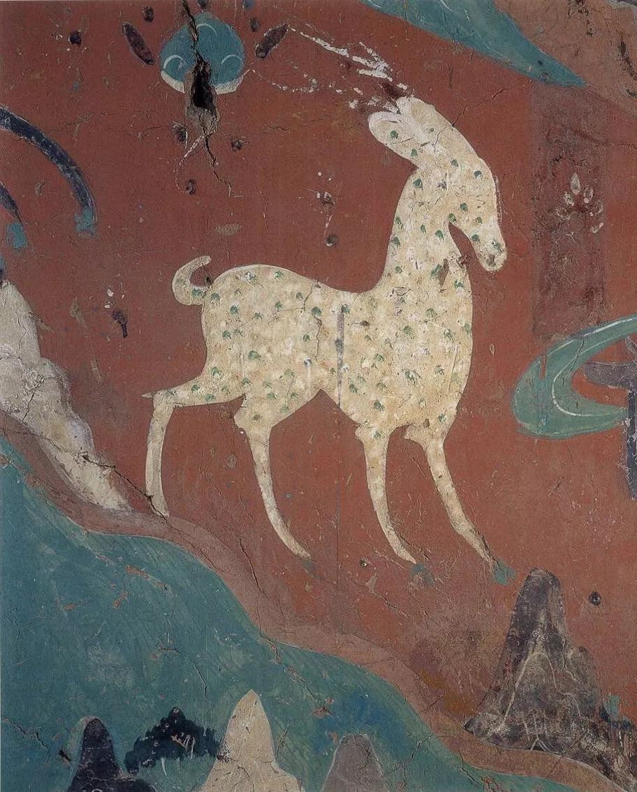 敦煌有飞天九色鹿还有什么,敦煌九色鹿属于传统图案吗