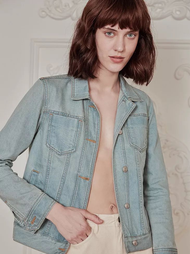 牛仔外套怎么搭配显瘦,落肩牛仔外套显人胖还是显瘦