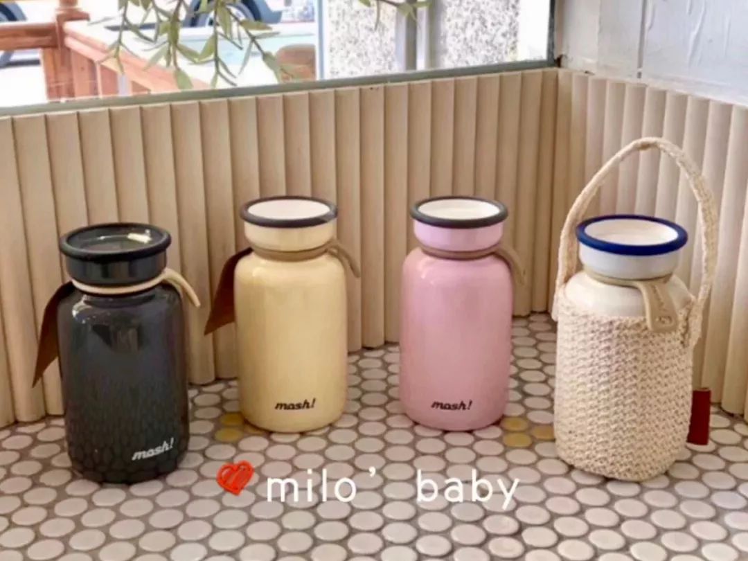 超萌大号保暖杯,韩系创意保温杯便携高颜值