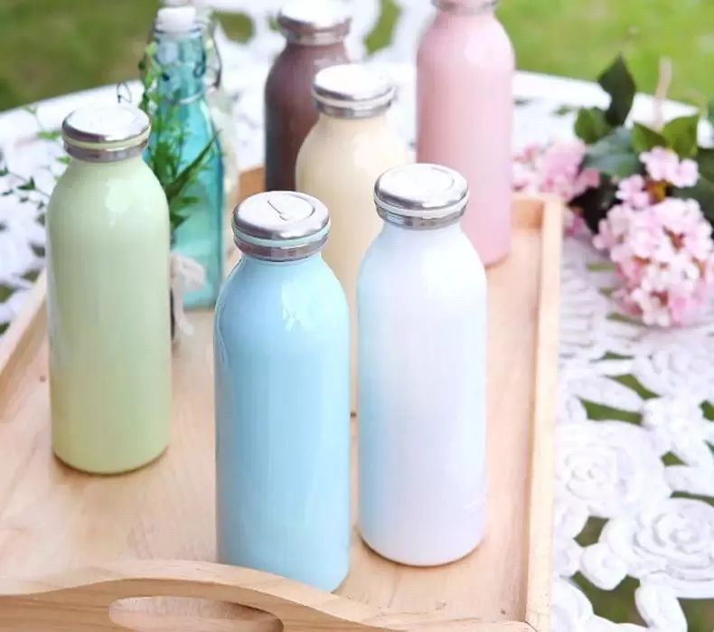 超萌大号保暖杯,韩系创意保温杯便携高颜值