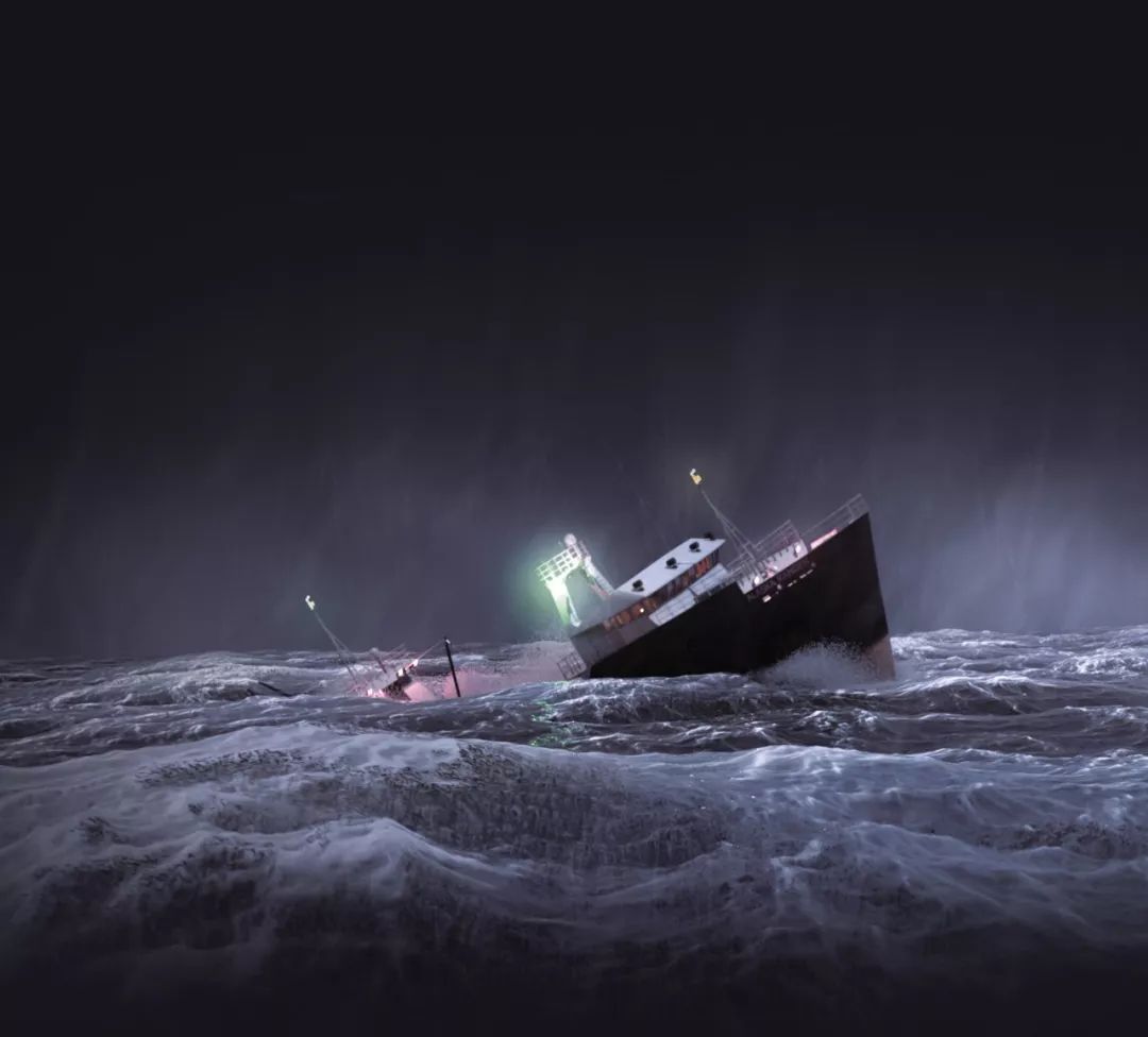 经典传奇海难未解之谜,巨轮台风海难