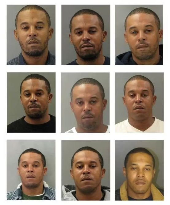 美国女明星杀人犯,女明星和杀人犯对视