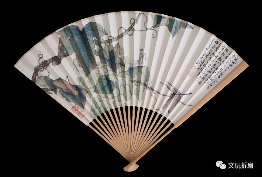 徐义林折扇9寸,徐义林大师折扇欣赏纪录片