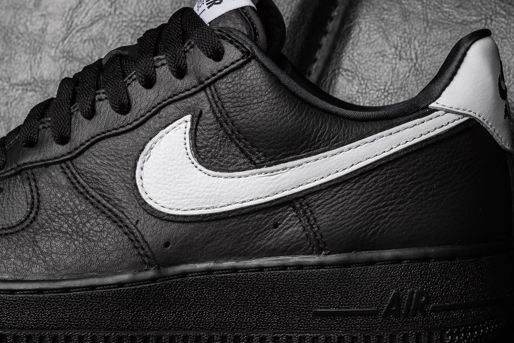 airforce1纯白脏一点穿更好看,airforce1解构黑色2018