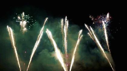 美到窒息的光影秀,美到极致烟花视频