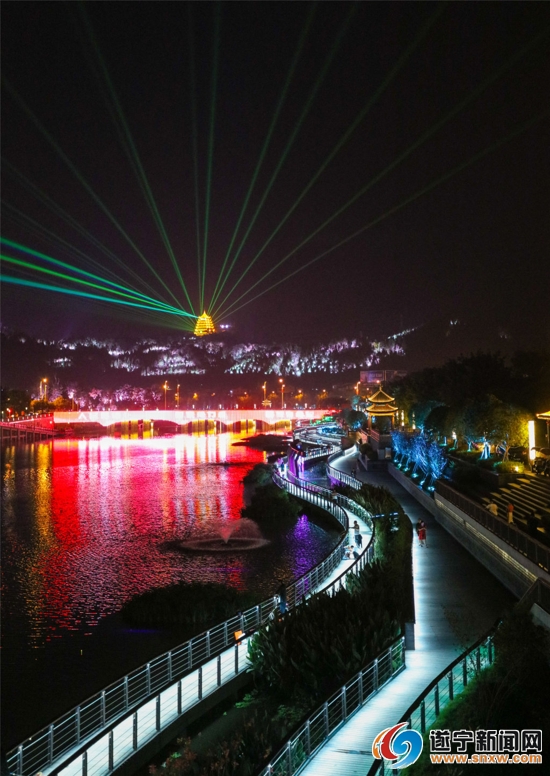 遂宁裸眼3d光影秀,美爆了灯光秀