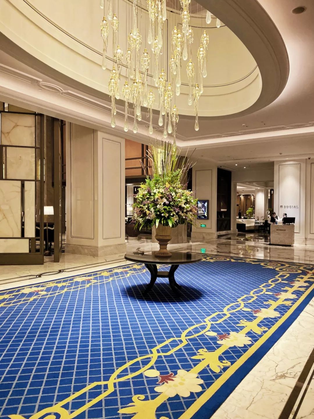 瑞吉上海,上海瑞吉入夜仪式