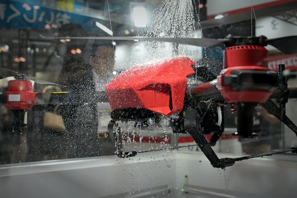 农业无人机超越欧美日本,日本农业无人机