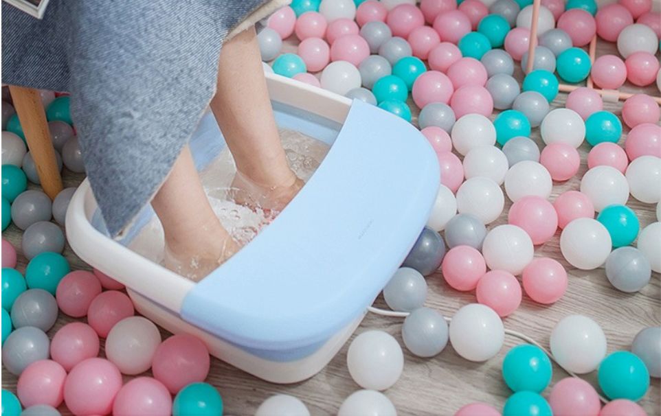 可以按摩的足浴盆,折叠足浴盆泡脚按摩身体好