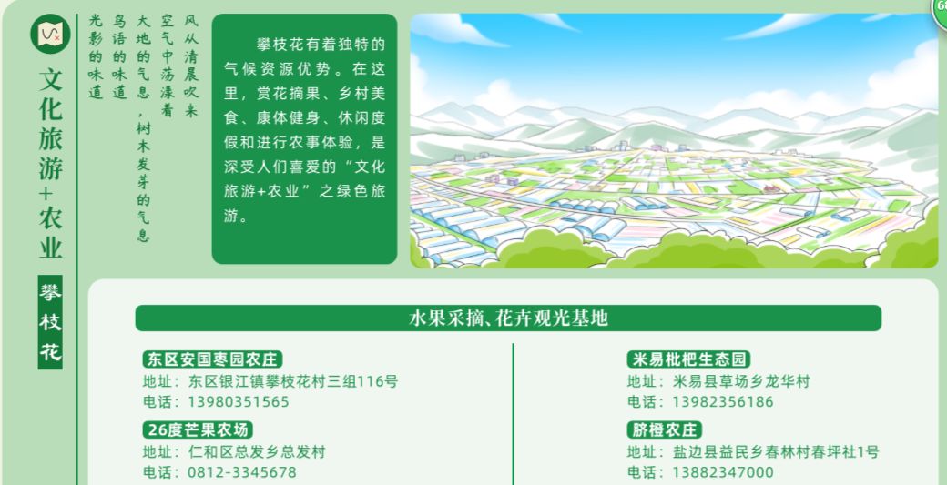 攀枝花旅游必备,攀枝花旅游产品