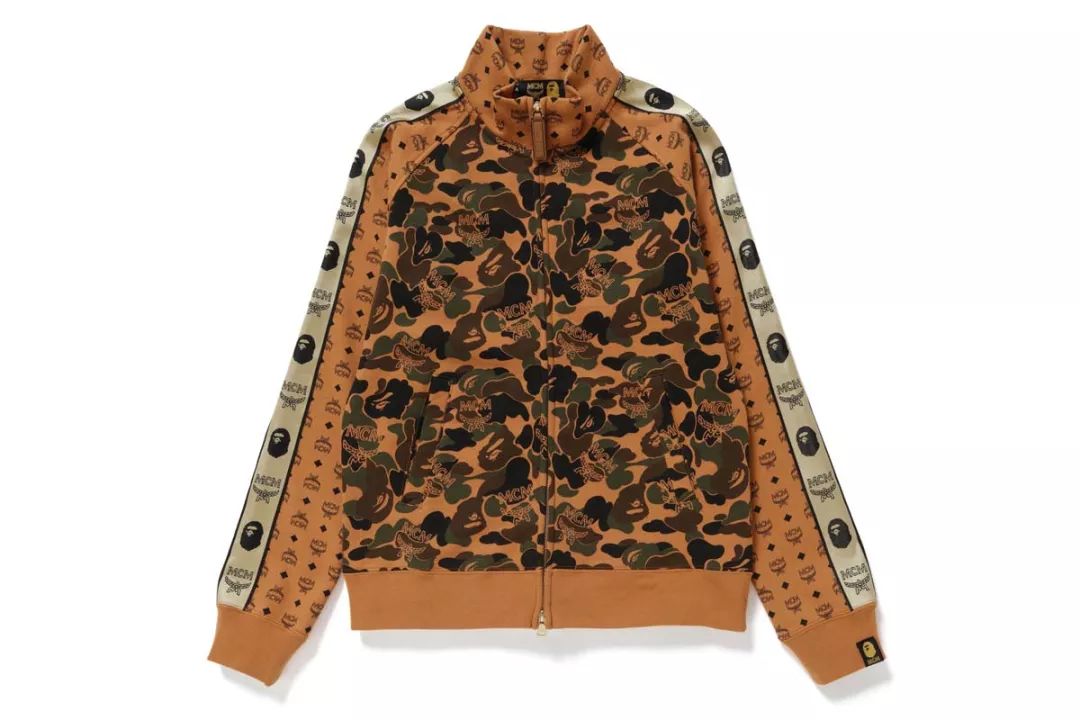 bape和mcm联名外套,mcmxbape双肩包