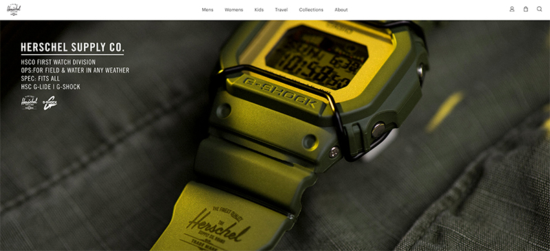 HerschelSupply和G-SHOCK联名5600开箱：军事风加上冲浪元素