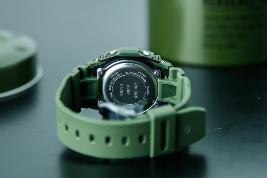 HerschelSupply和G-SHOCK联名5600开箱：军事风加上冲浪元素