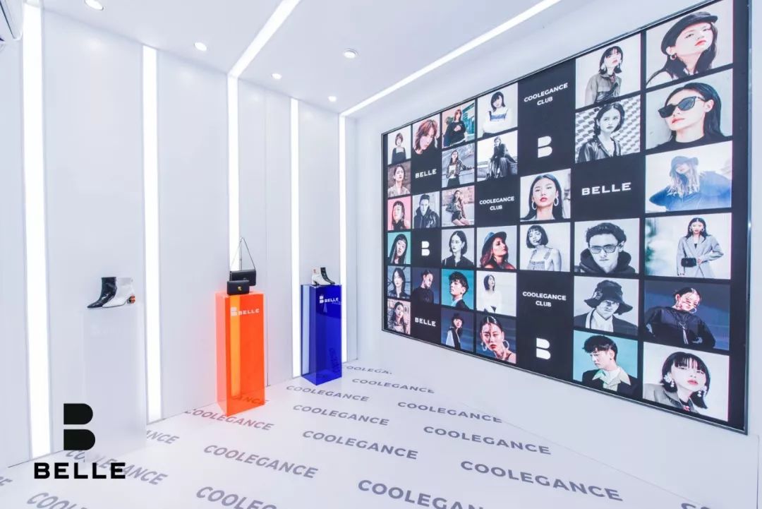 百丽bellelogo的变化,百丽belle褪色