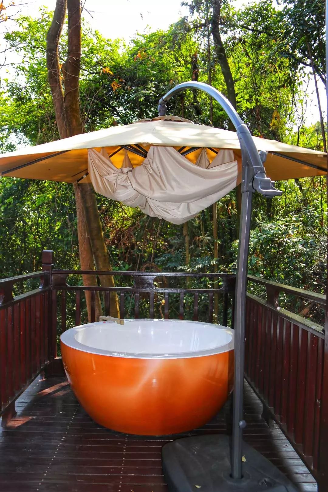 清远温泉室外民宿带私人泡池,清远汤塘温泉民宿不过夜