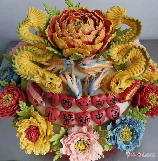 辞职专做花饽饽！胶州85后夫妻的创业项目很“另类”