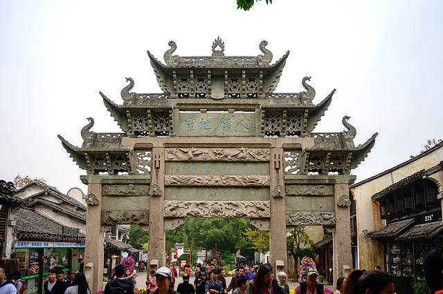 无锡旅行漫步江南水乡惠山古镇，寻找帝王的足迹
