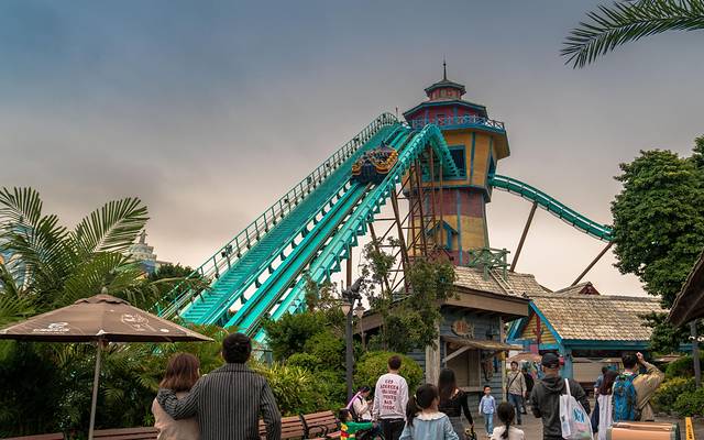 长隆海洋王国海牛馆探秘,珠海长隆海洋王国海底夜宿