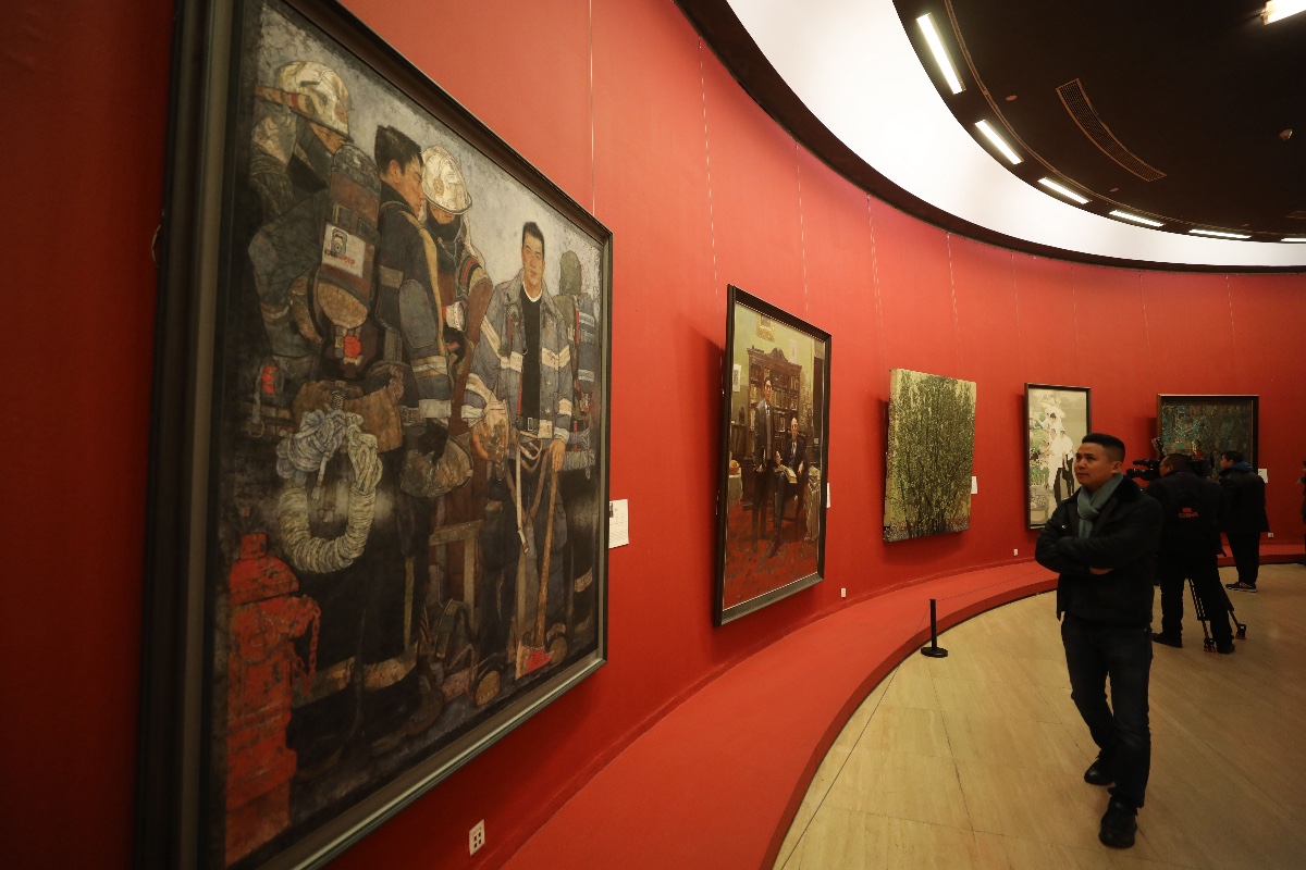 2021年全国美展获奖工笔画,历届全国美展工笔画作品