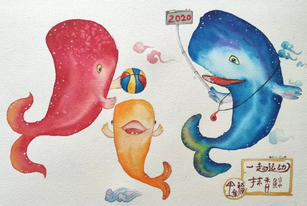 BlingBLling....抹香鲸全家福跨年画展闪亮登场，走过路过不要错过