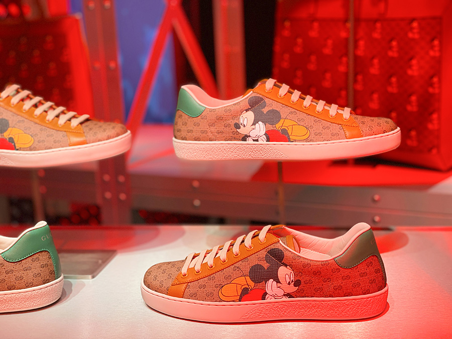 gucci迪士尼联名t恤米奇,迪士尼gucci合作