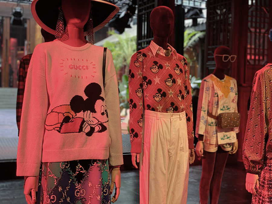 gucci迪士尼联名t恤米奇,迪士尼gucci合作