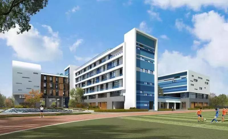 中学改扩建何时出效果图,2019年在建中学效果图