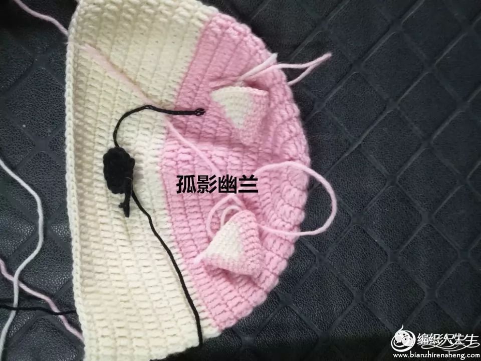 动物毛线帽子编织视频教程,儿童帽子编织教程钩针小老虎