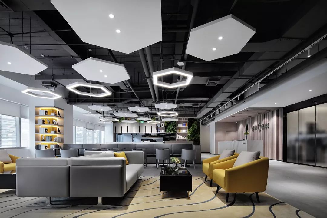 2000平方共享办公设计,联合办公室共享办公空间设计