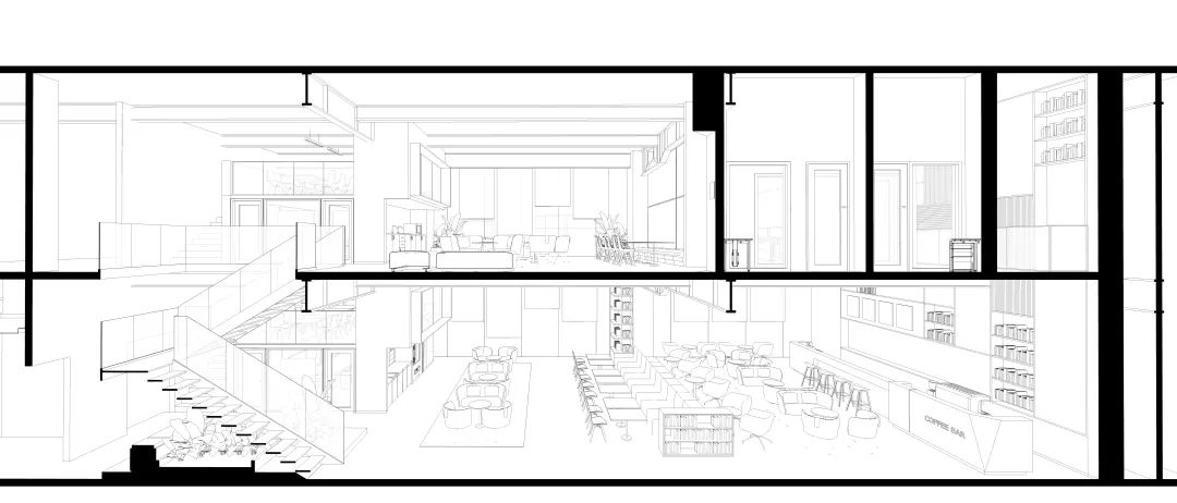 2000平方共享办公设计,联合办公室共享办公空间设计
