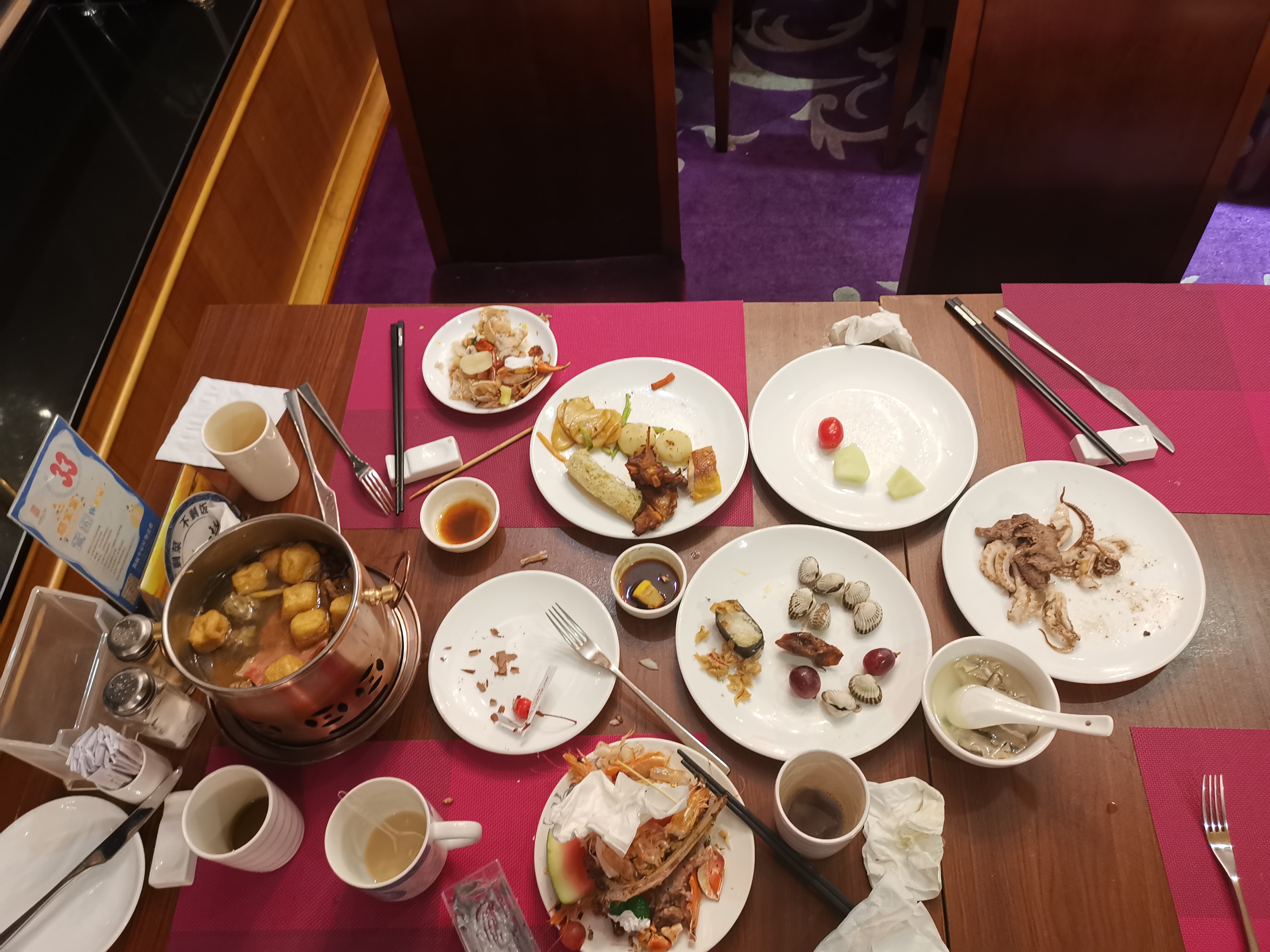 温都记者走访5家酒店：当“光盘行动”遇上“自助餐”，个别食客浪费依然严重
