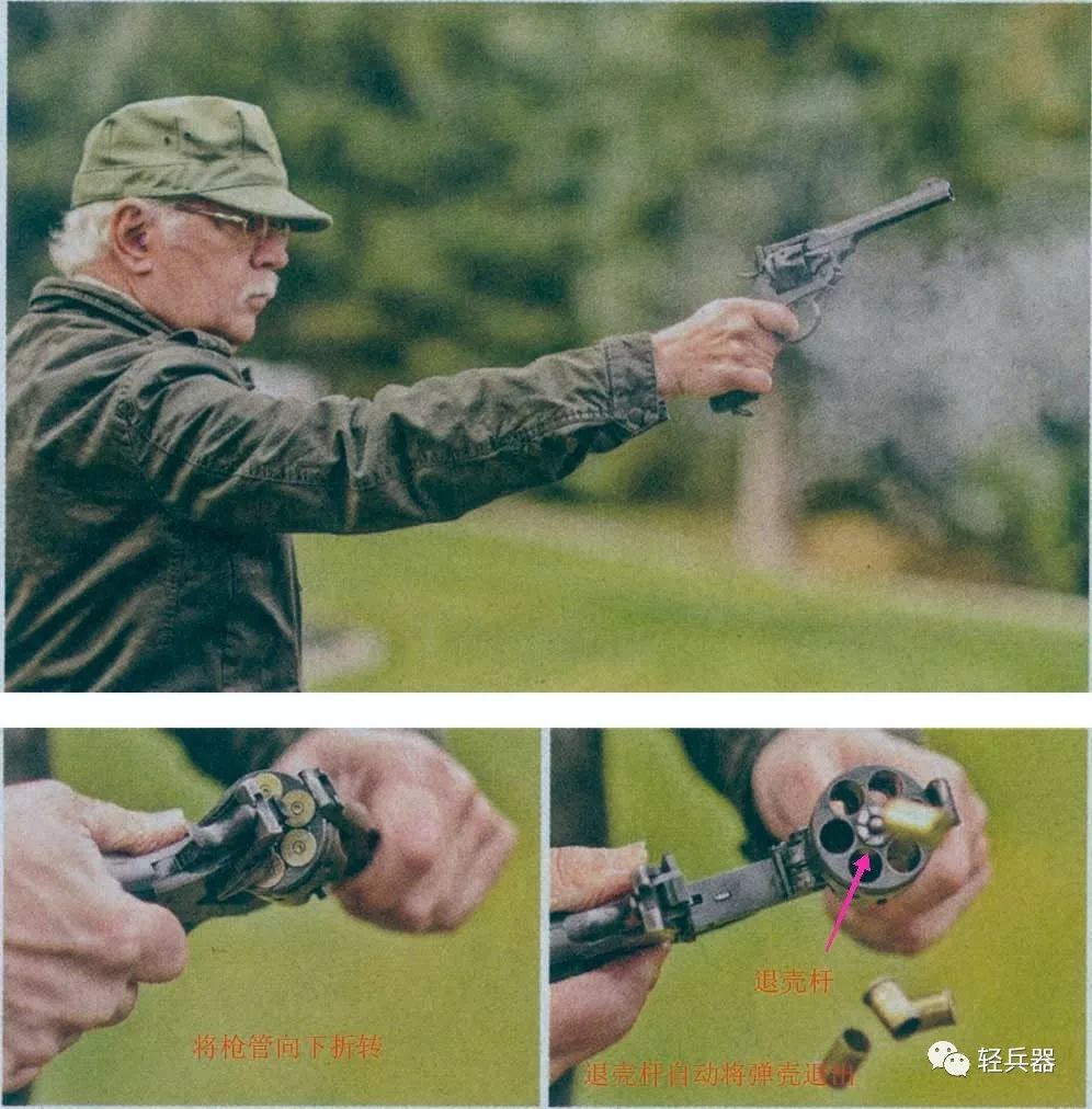 史上老炮,韦伯利mkvi转轮手枪和m27
