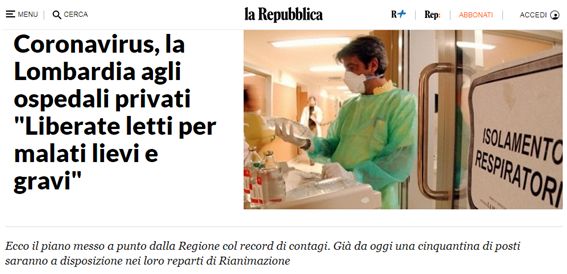 意国确诊病例超20万,意大利疫情确诊人数