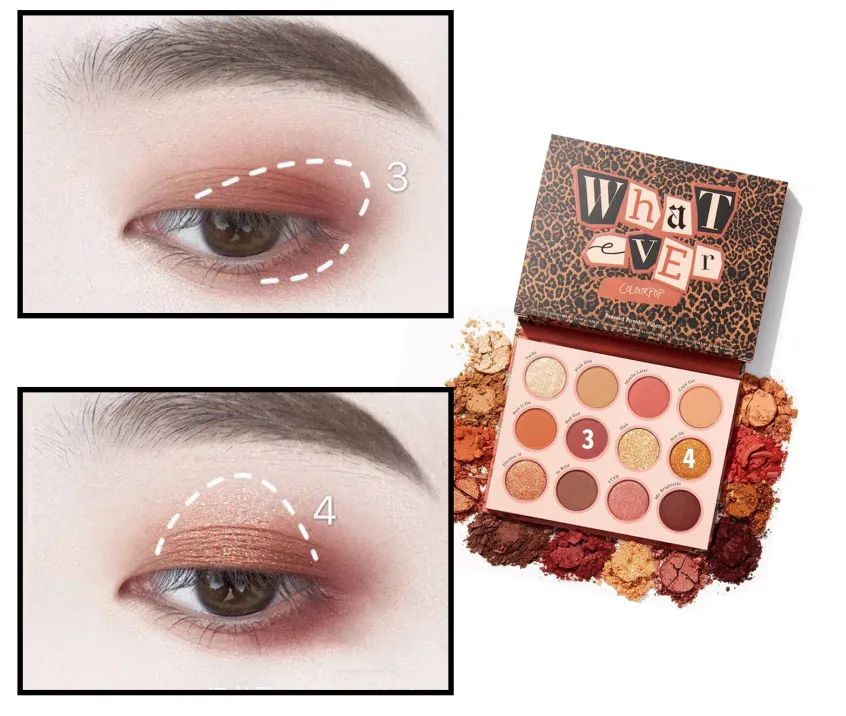 日常妆下眼睑画法,简单下眼睑眼妆画法