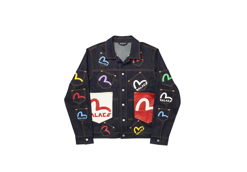 palace和evisu联名卫衣,palacexadidas最新联名系列