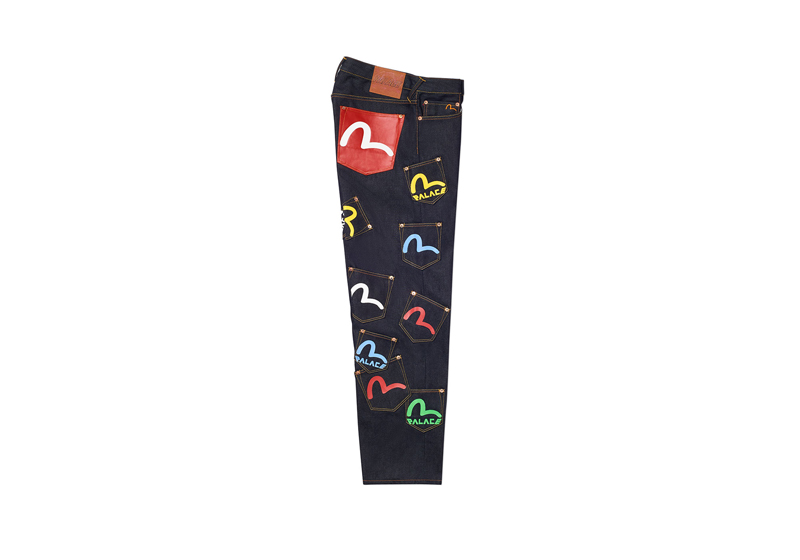 palace和evisu联名卫衣,palacexadidas最新联名系列