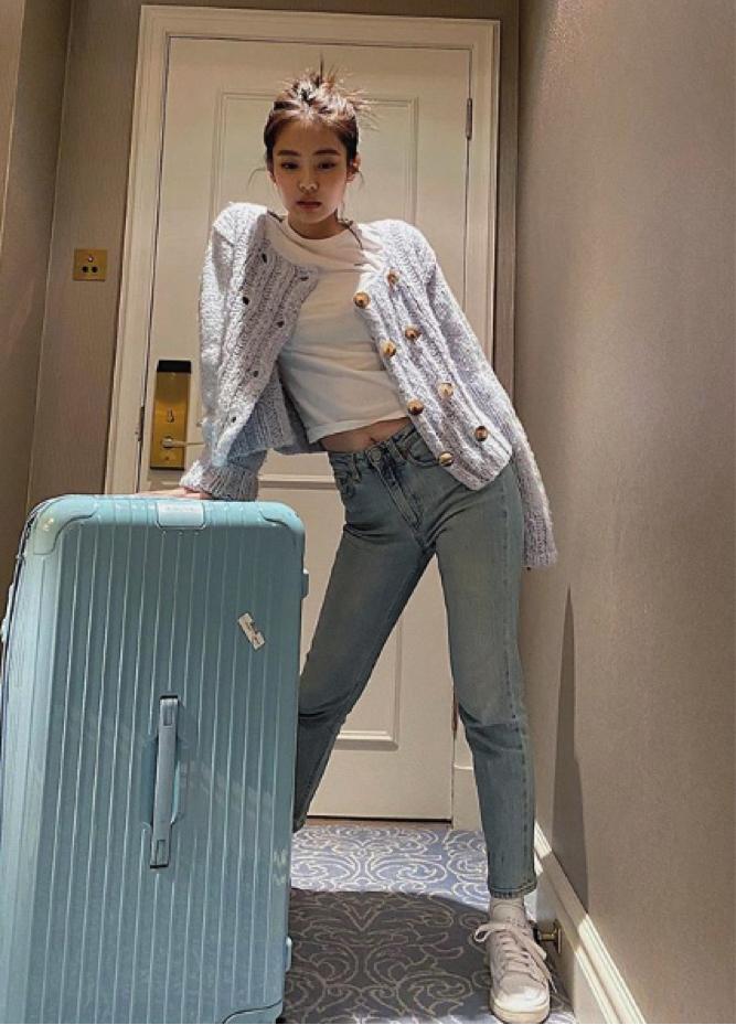 blackpinkjennie风格写真,巴黎blackpinkjennie衣服