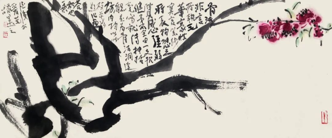 笔墨迎春花，57位画者为桃花“造像”