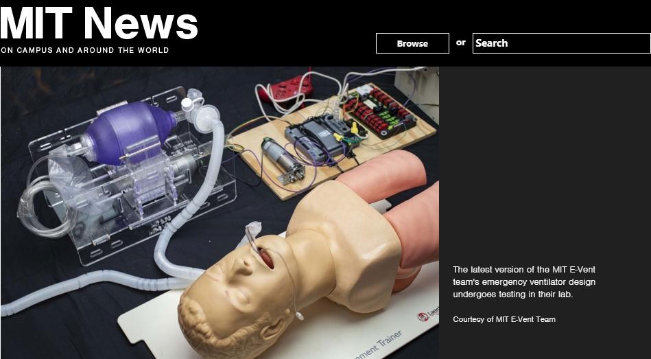 缺呼吸机怎么办？MIT科学家脑洞大开：用这个就行了