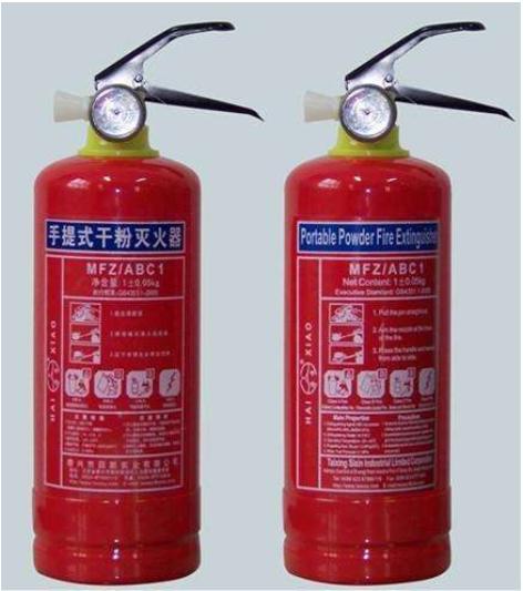 家中常见的防火安全器材,家庭常备四种防火器材
