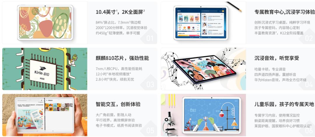 「平板」1899起华为新款MatePad发布麒麟810+7250mAh