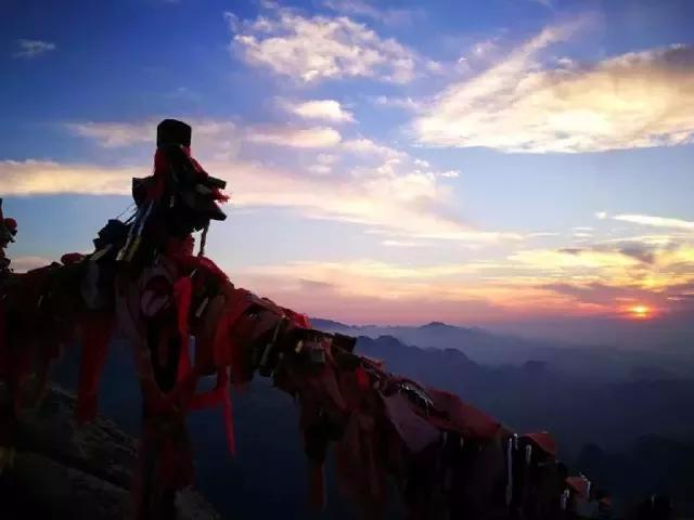 国庆假期华山景区,华山景区旅游旺季