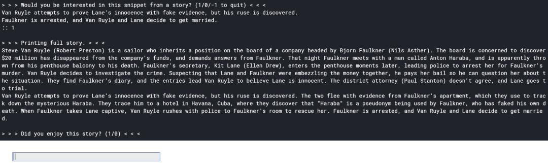 无需训练RNN或生成模型，如何编写一个快速且通用的AI“讲故事”项目？