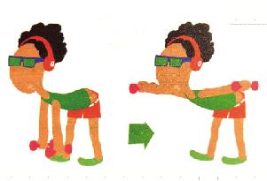 健康悦读居家锻炼,健康哑铃训练动作大全