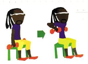 健康悦读居家锻炼,健康哑铃训练动作大全