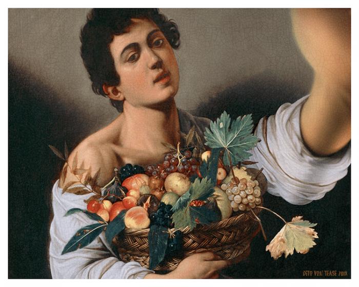 在没有手机的日子里艺术家如何自拍？