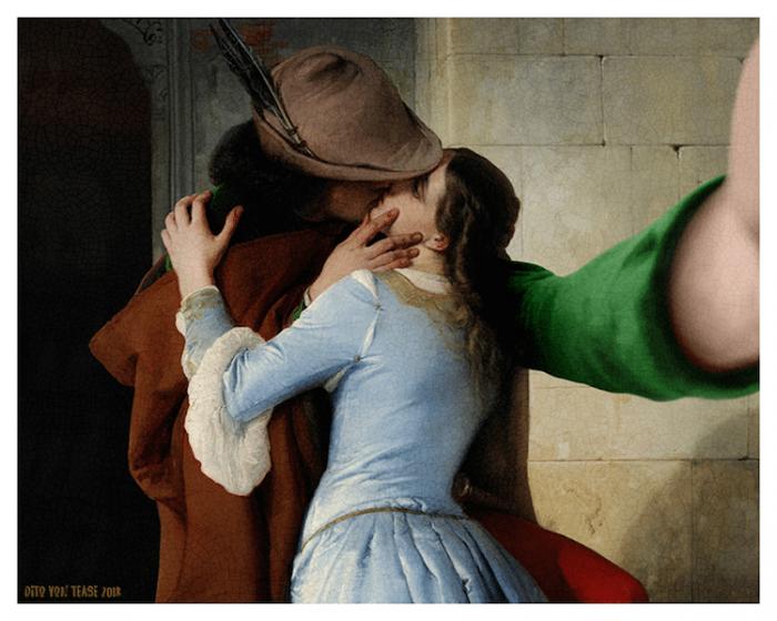 在没有手机的日子里艺术家如何自拍？