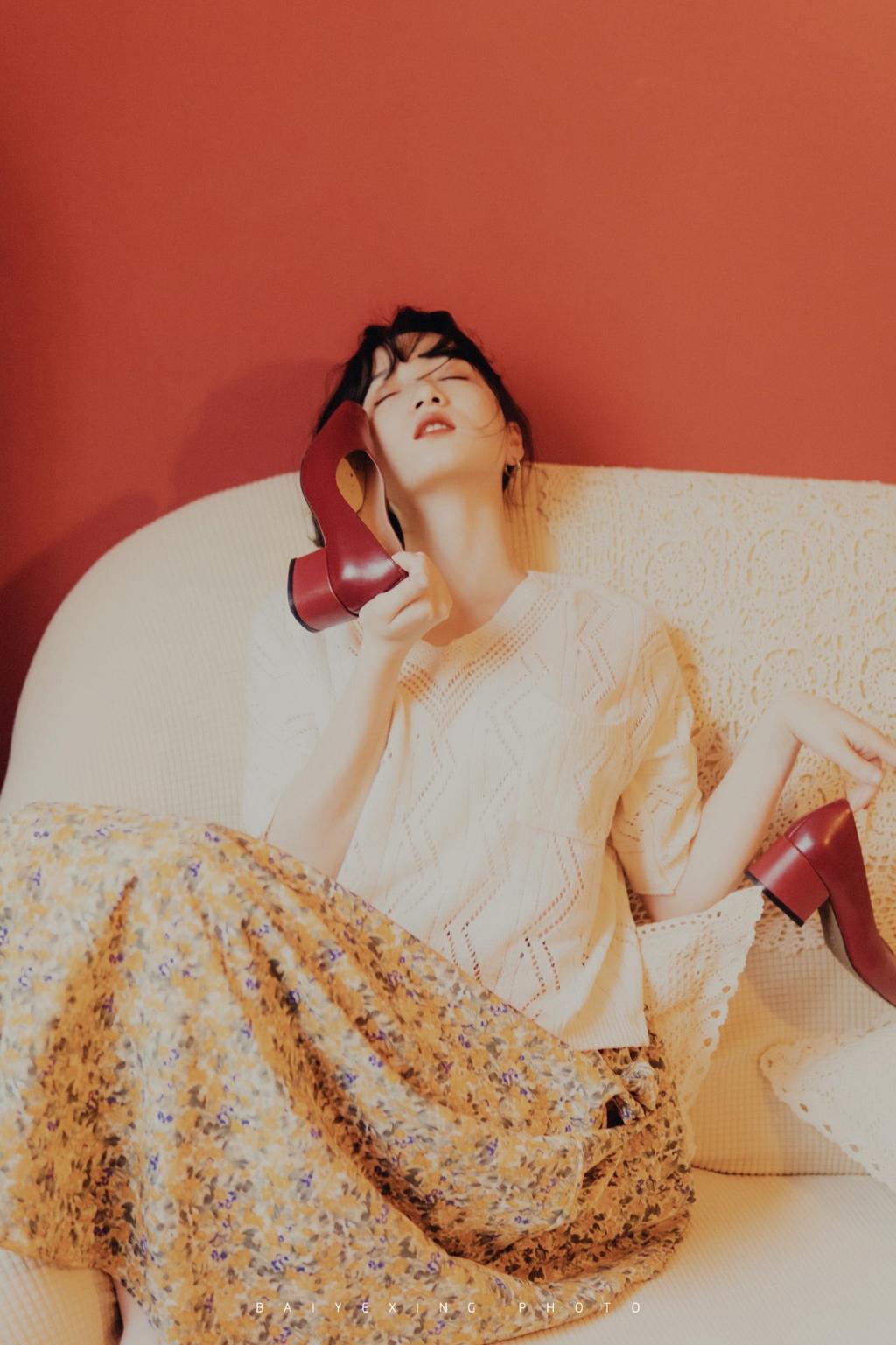 复古时尚随性写真,复古自然写真风格