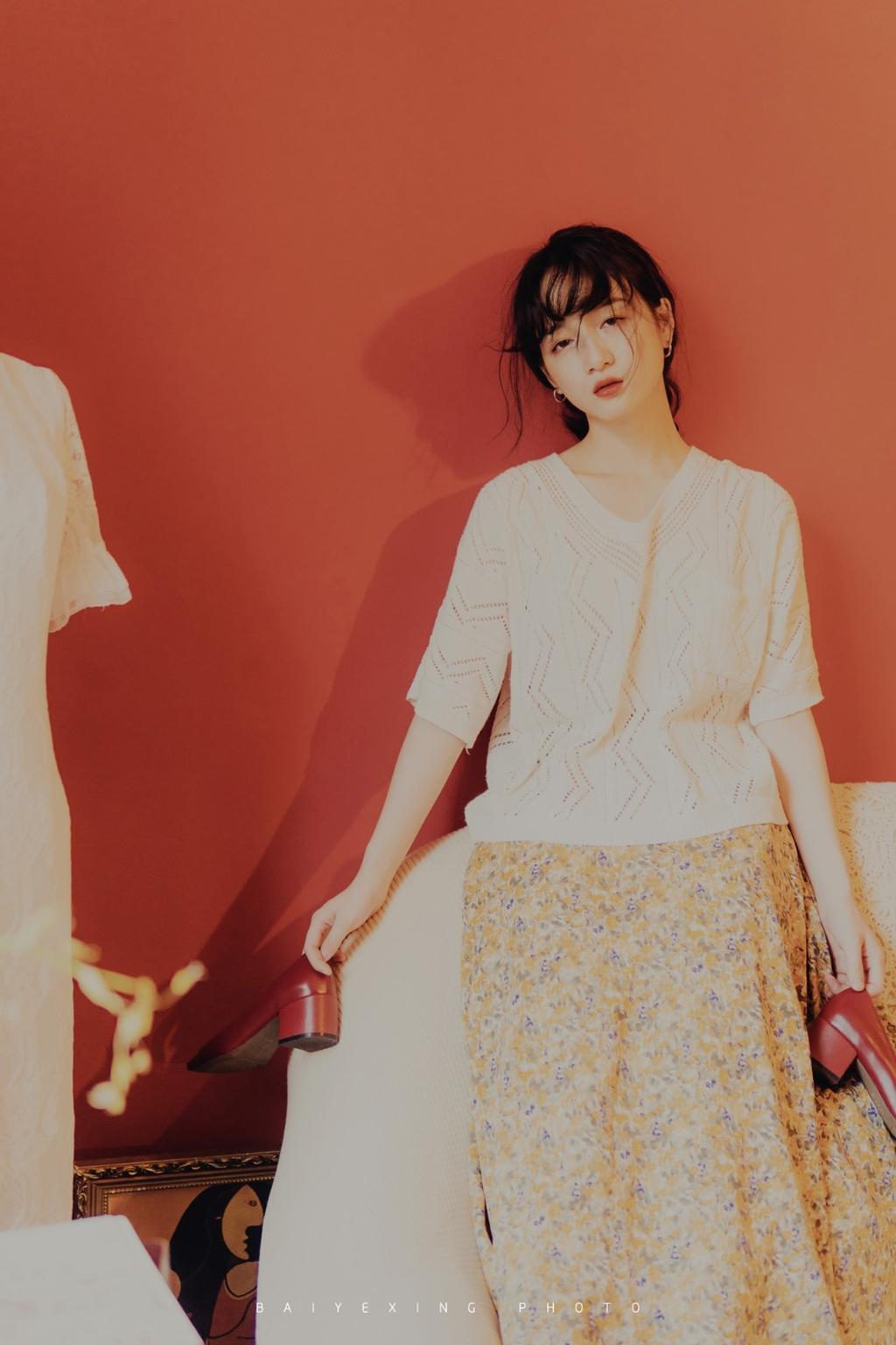 复古时尚随性写真,复古自然写真风格