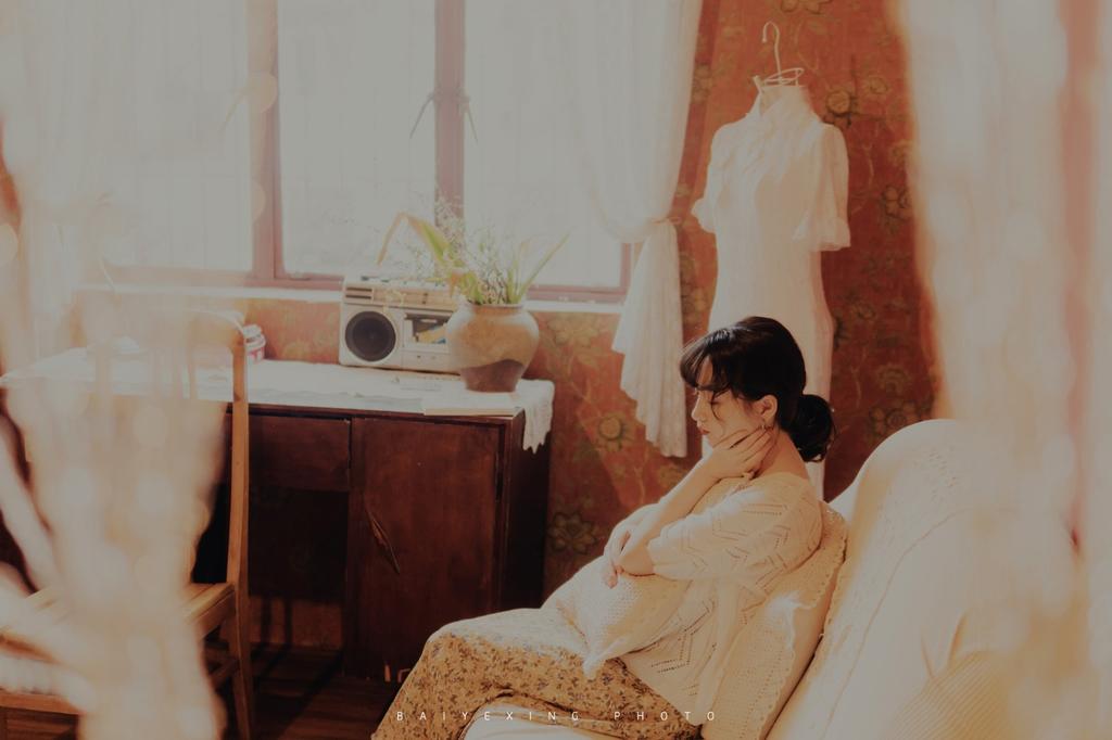 复古时尚随性写真,复古自然写真风格